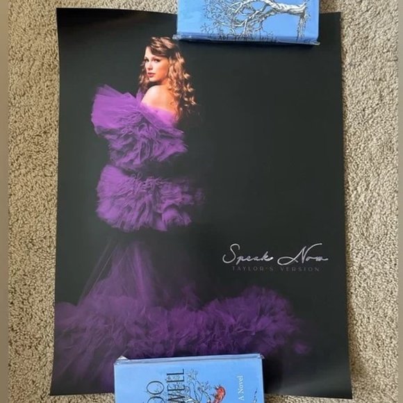 Taylor Swift Speak Now (Taylor’s Version) Limited Edition Fans First Poster